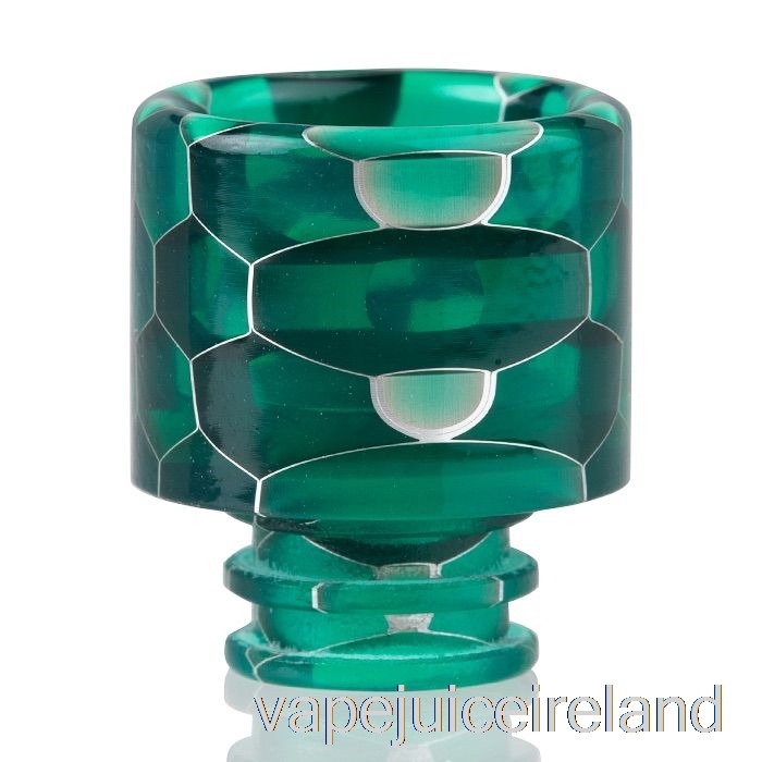 Vape Juice 510 Snakeskin Resin Drip Tip Green